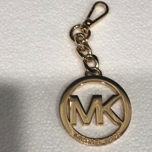 Michael Kors Gold Logo Bag Charm
